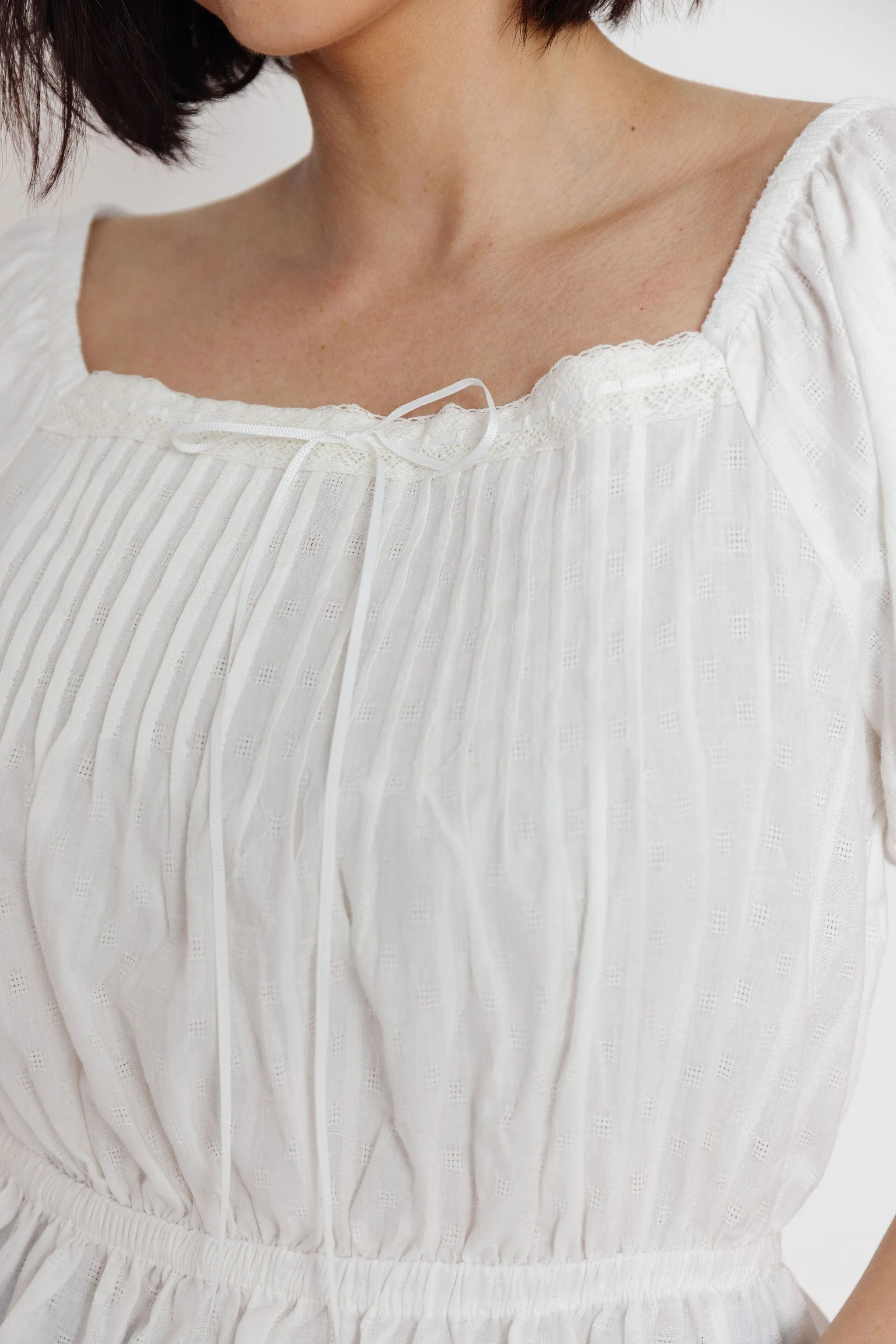 Abbey Blouse in Off White