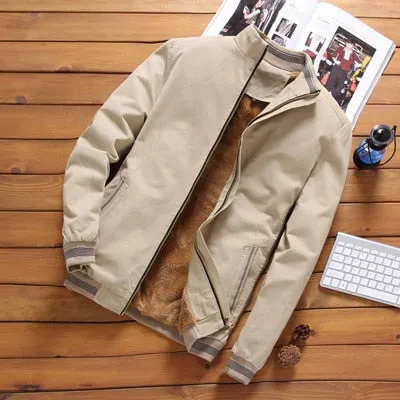 Autumn Mens Bomber Jackets Casual Male Outwear