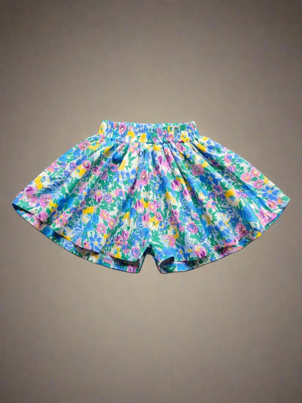 Blossom Breeze Wide Leg Floral Shorts