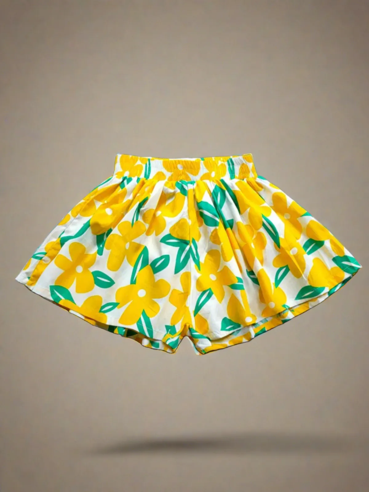 Blossom Breeze Wide Leg Floral Shorts