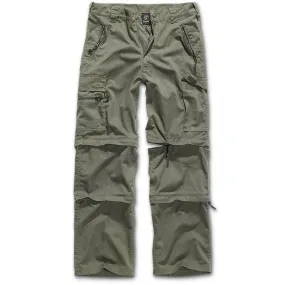 Brandit Savannah Elastic Waist Trousers, Olive