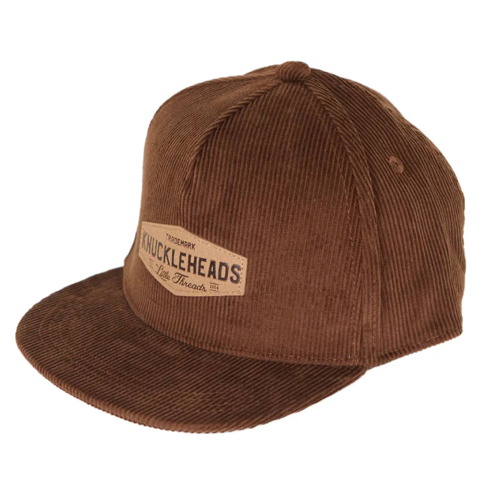 Brayden Brown Corduroy Trucker Hat