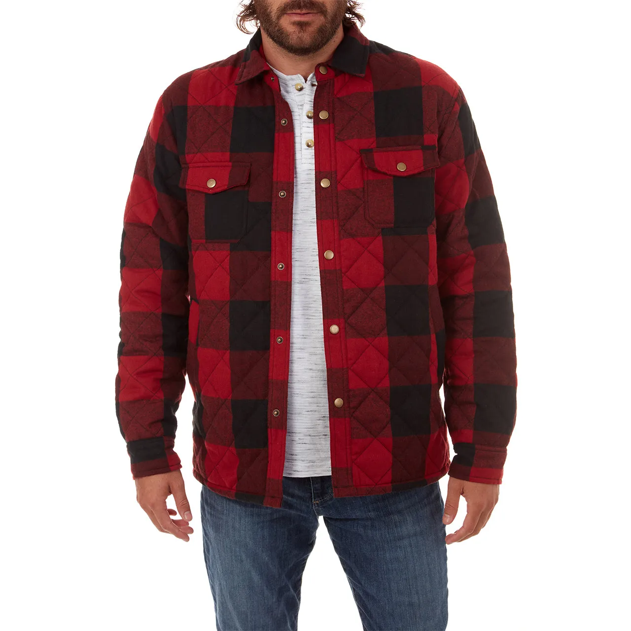 Brody Quilted Flannel Jacket