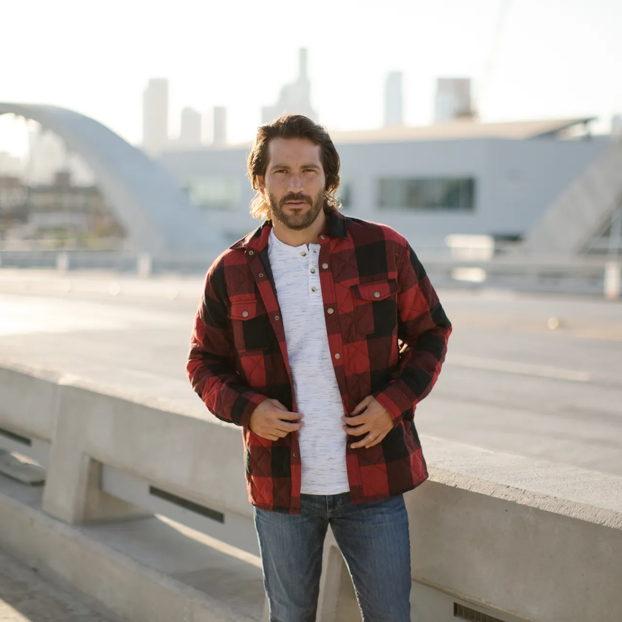 Brody Quilted Flannel Jacket