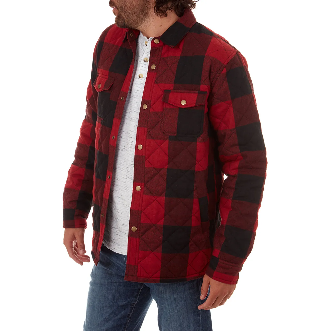 Brody Quilted Flannel Jacket