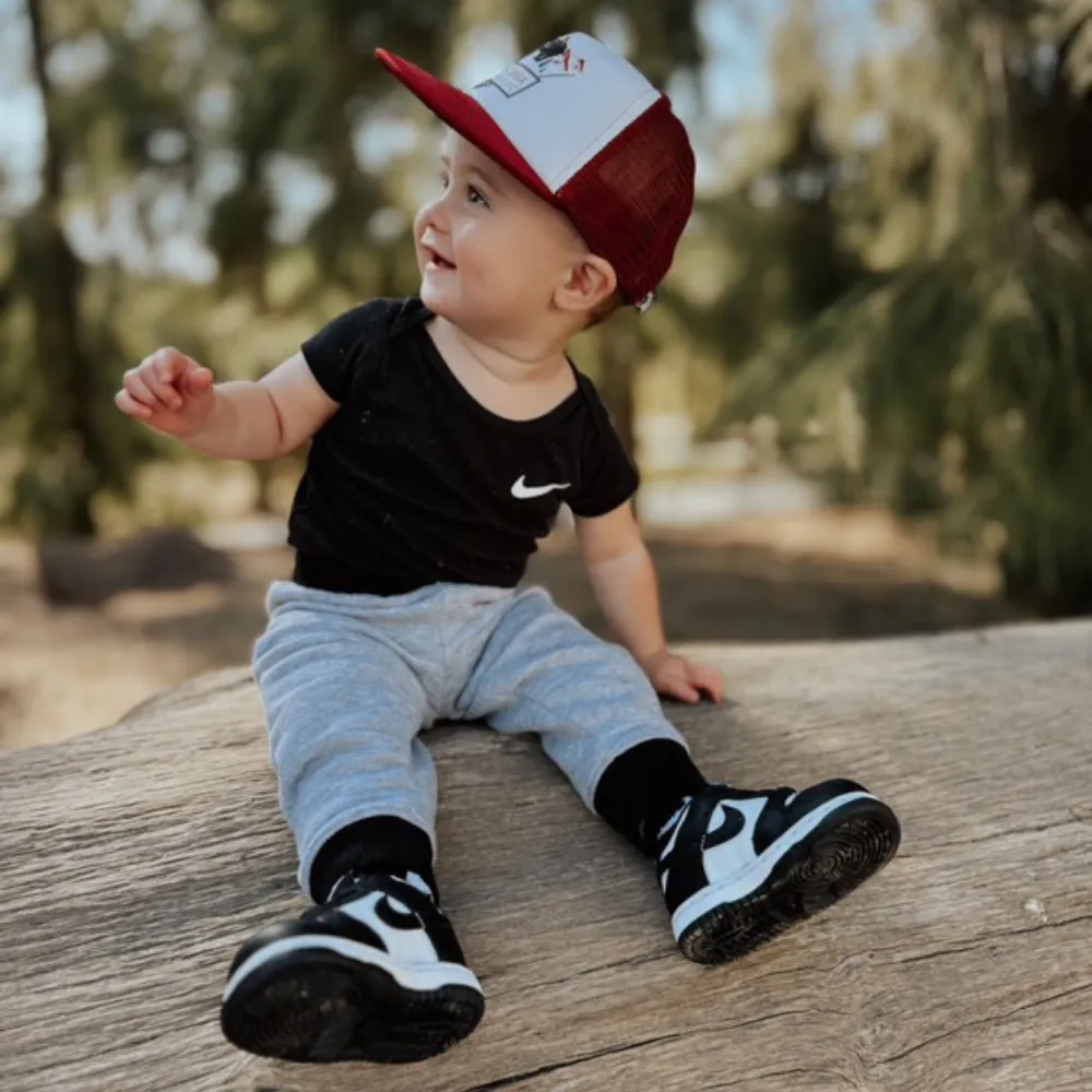 Cali Burgundy Trucker Hat