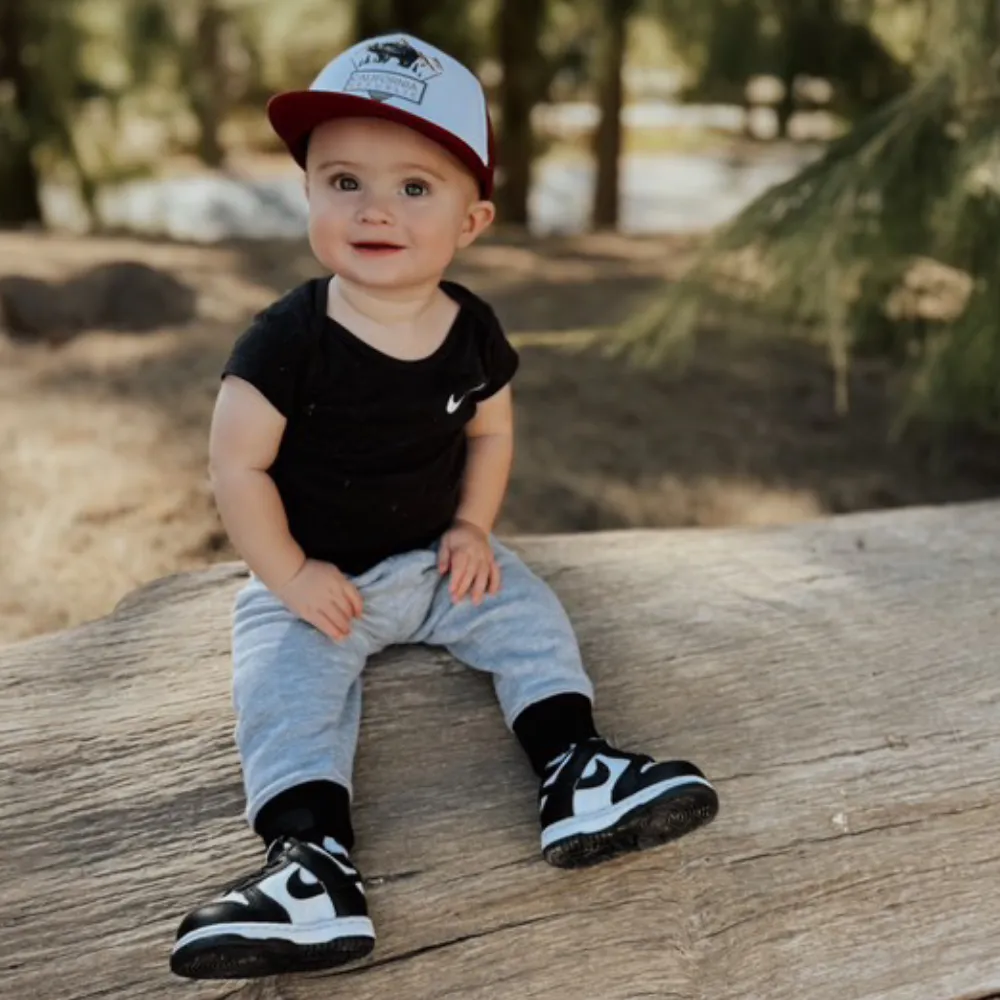 Cali Burgundy Trucker Hat