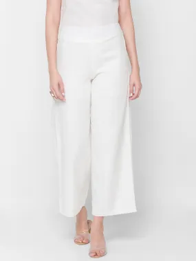 CARNATION Linen Pants Off White