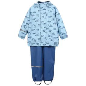 CeLaVi Rain Set AOP Cerulean