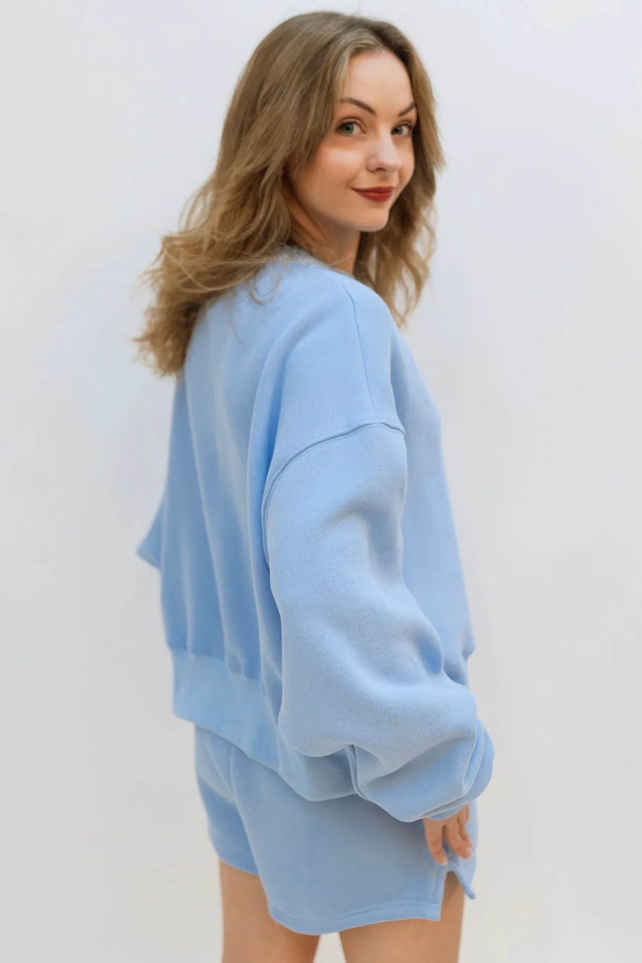 Coastal Basic Sweatshirt - Blue