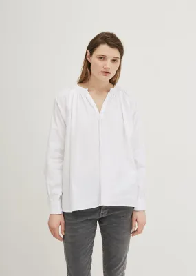 Cotton Peasant Blouse