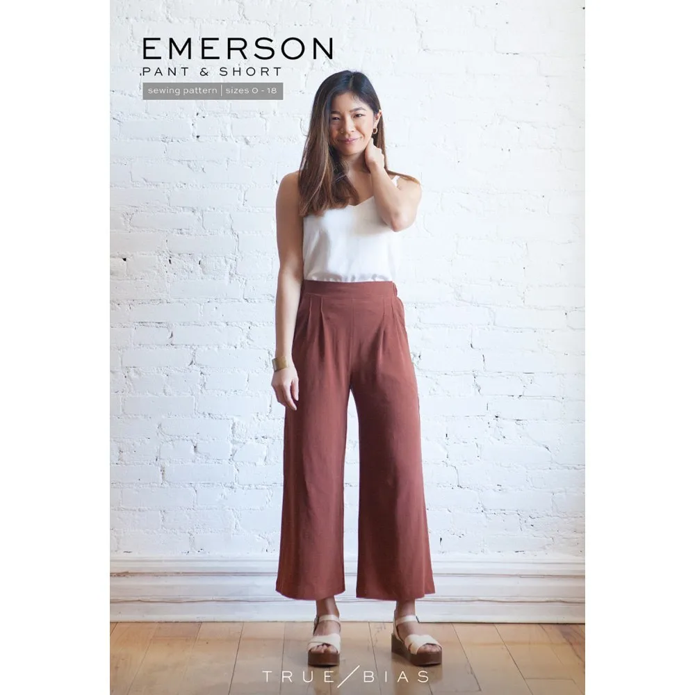 Emerson Pant & Short Pattern - True Bias