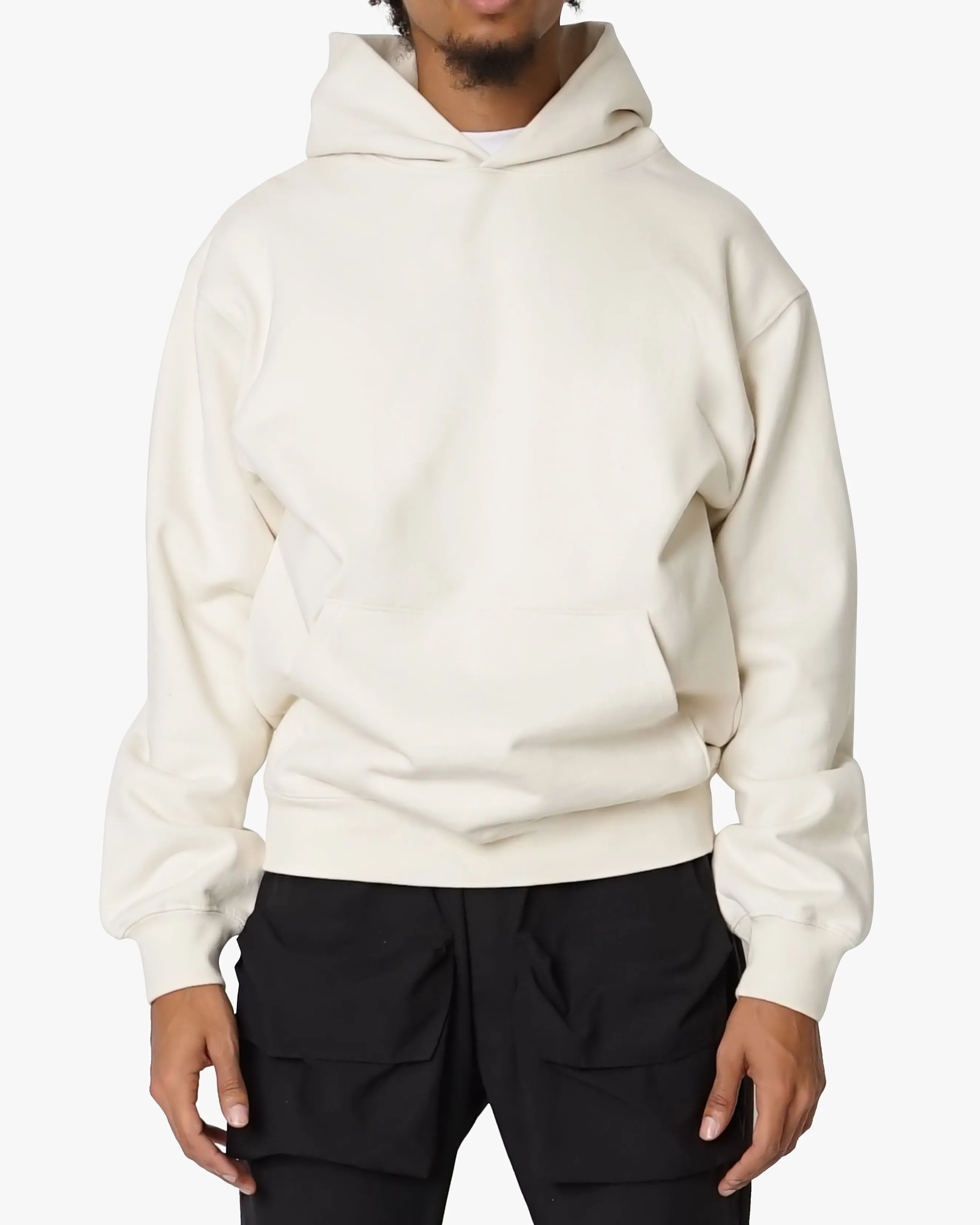 EPTM BIG N TALL PERFECT BOXY HOODIE-CREAM