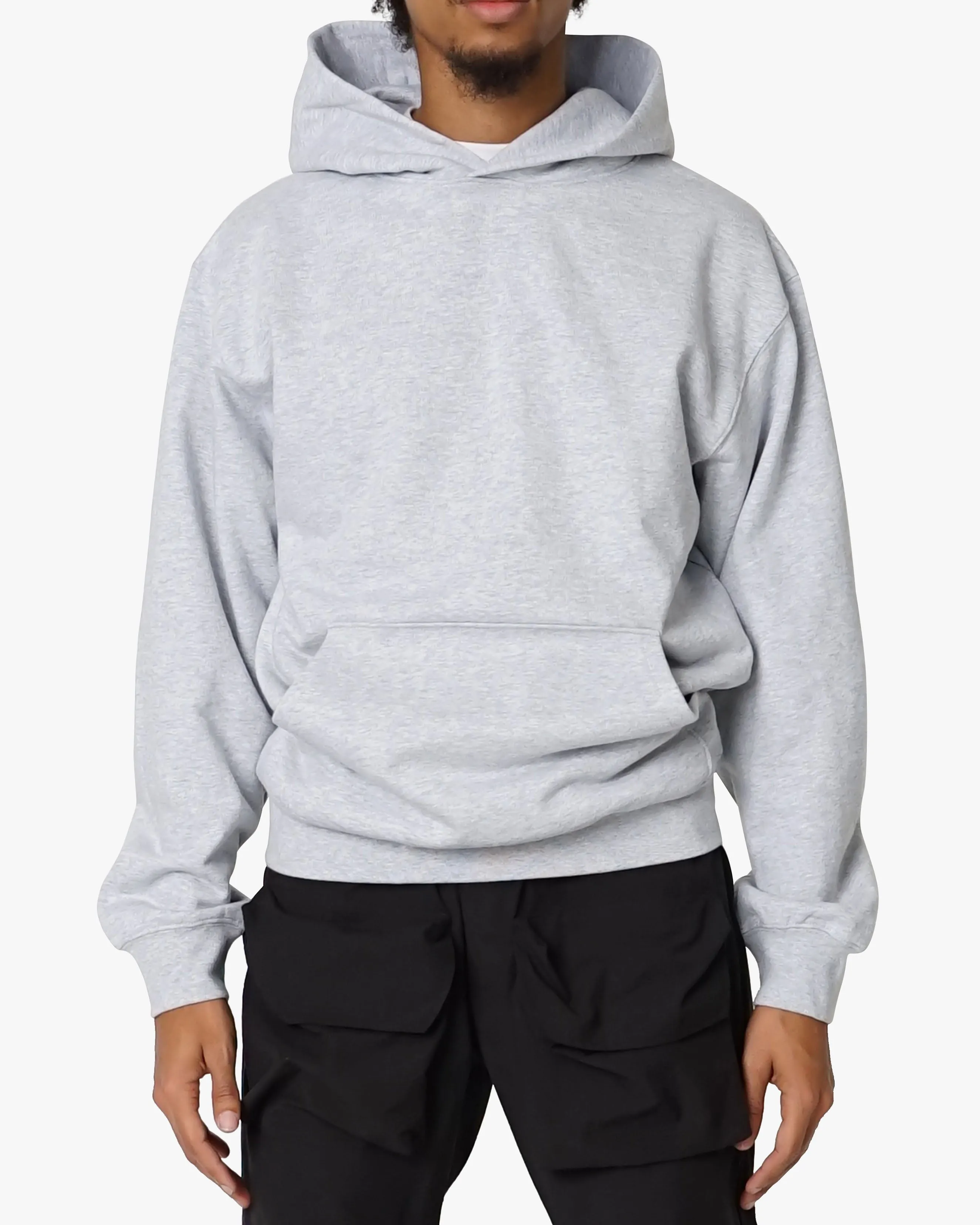 EPTM PERFECT BOXY HOODIE-HEATHER GREY