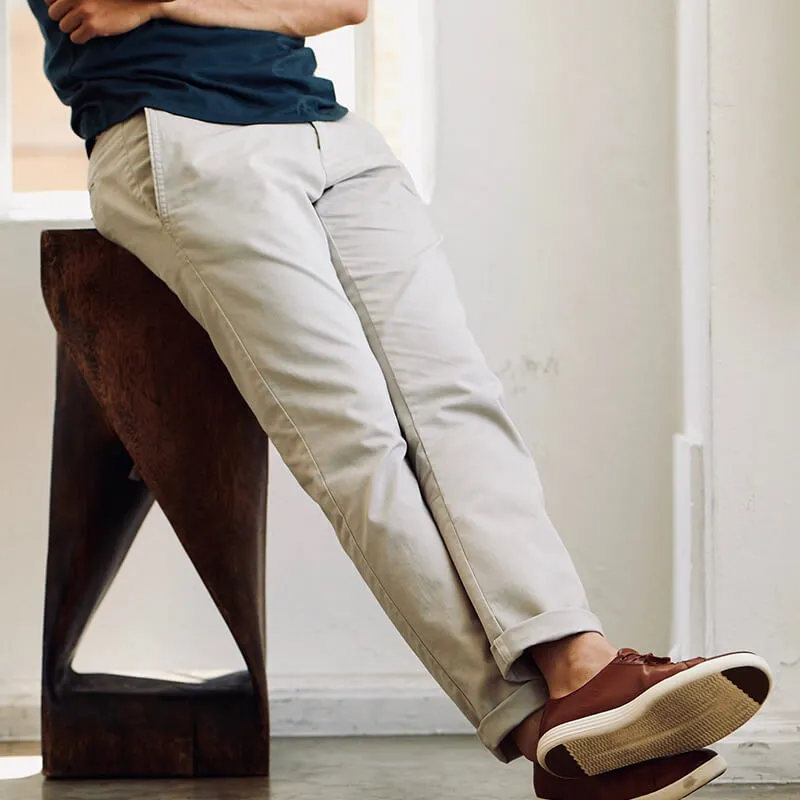 Feel Good Light Khaki Chinos