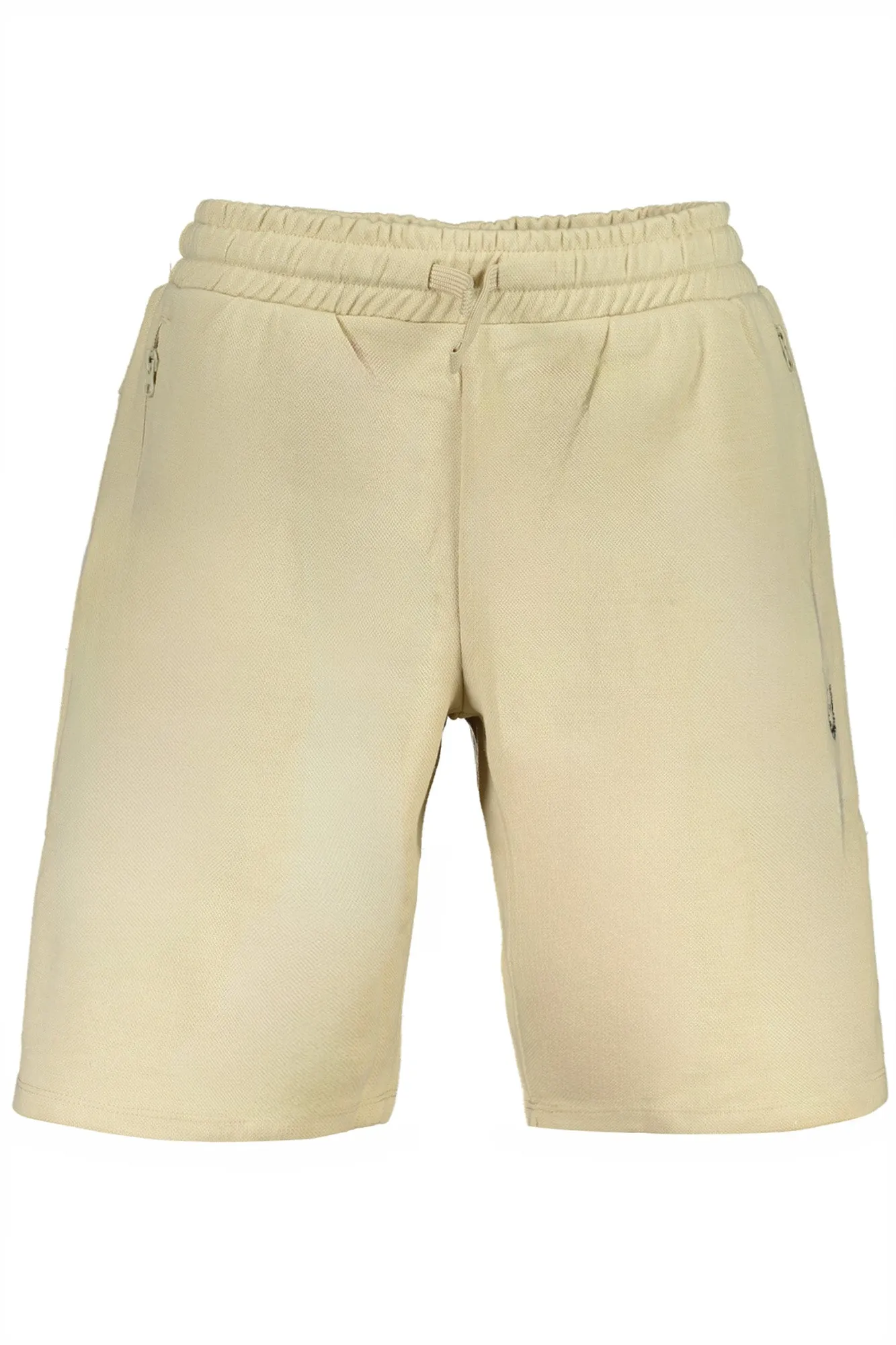 GIAN MARCO VENTURI MEN'S BEIGE SHORT PANTS