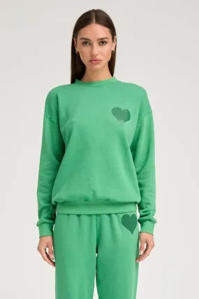 Jade Heart Sweatshirt