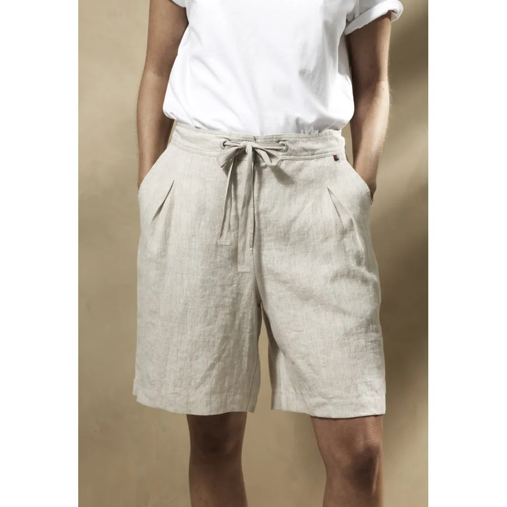 Leann Shorts - Ligth Sand Melange