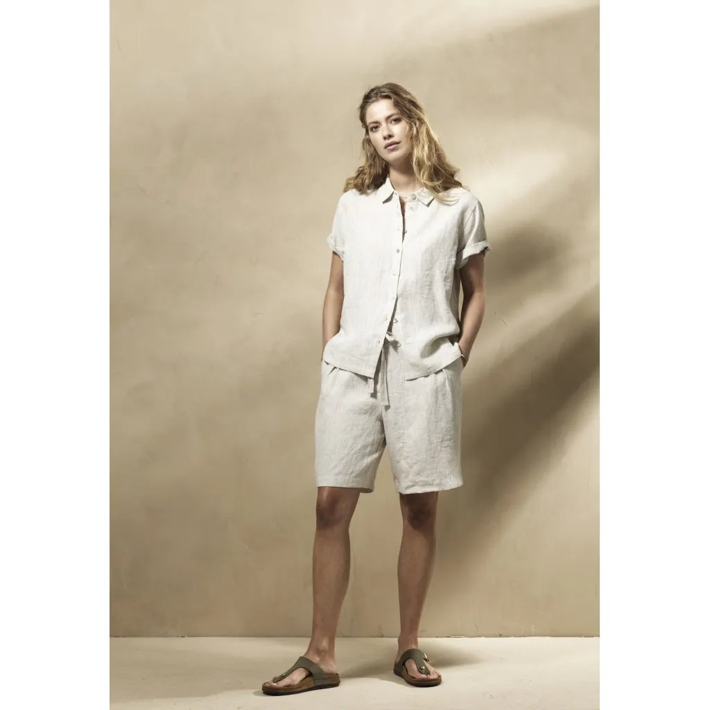 Leann Shorts - Ligth Sand Melange