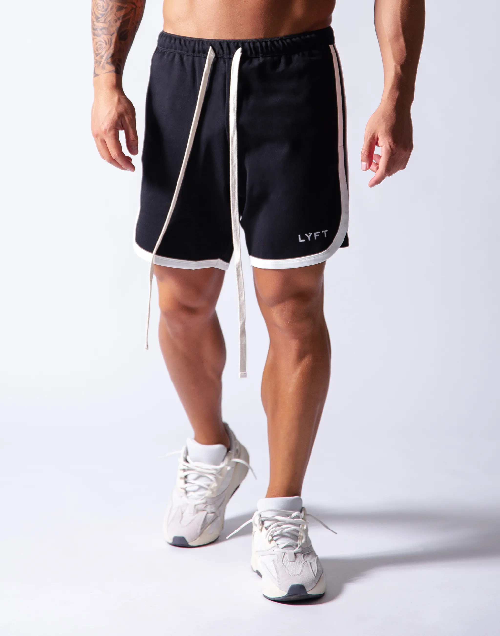 LÝFT  Wide Shorts - Black