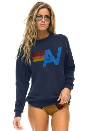 Logo Crew Sweatshirt ~ Navy