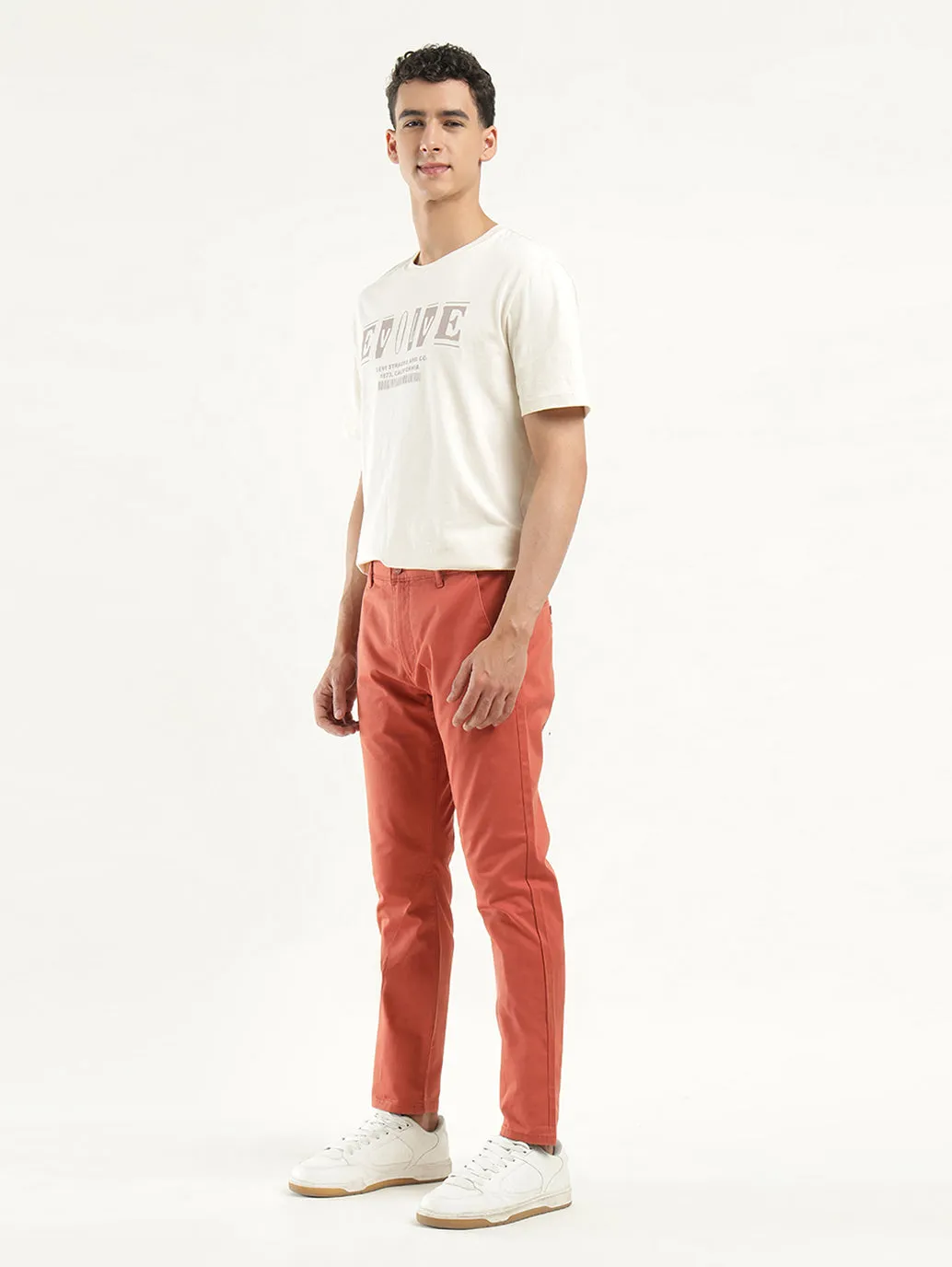 Men's Coral Slim Tapered Fit Chinos