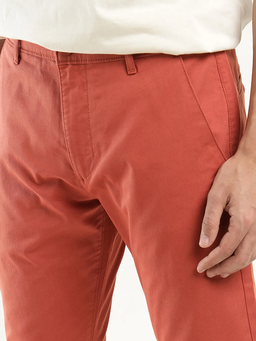 Men's Coral Slim Tapered Fit Chinos