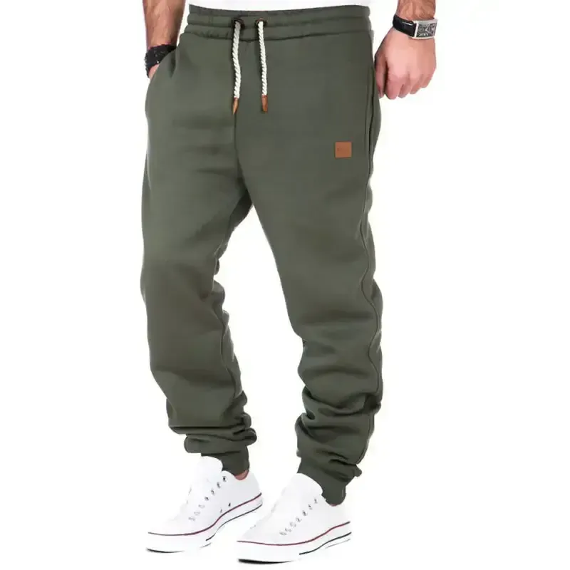 Men’s elastic waist sports casual trousers and sweatpant