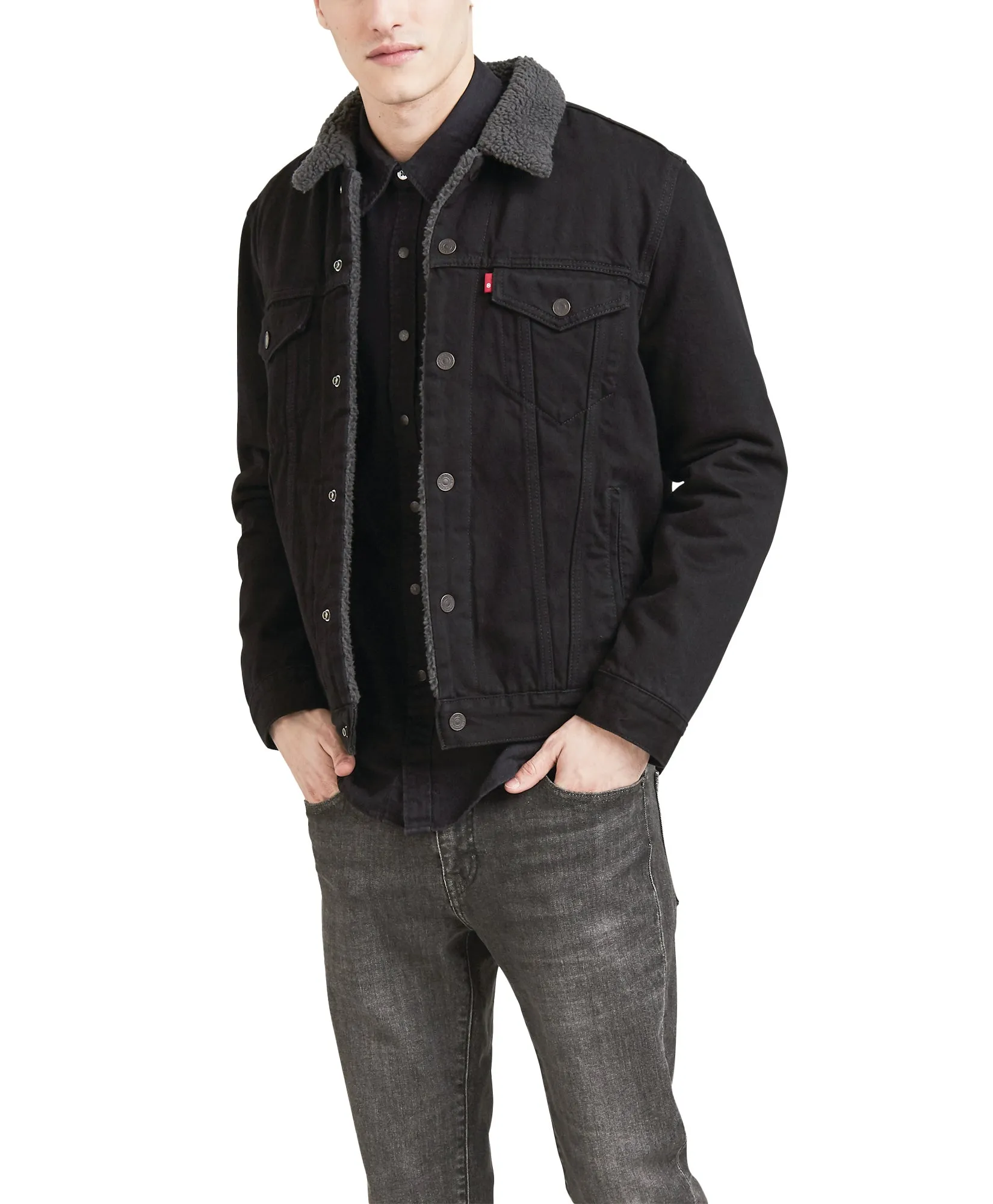 Men's Levis Sherpa Trucker Jacket