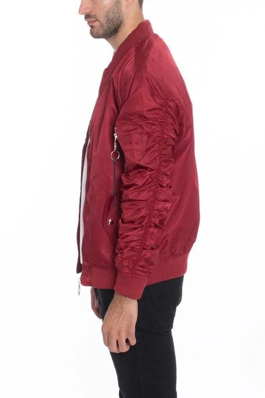 Mens Lined Bomber Jackets