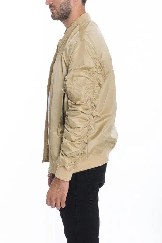 Mens Lined Bomber Jackets