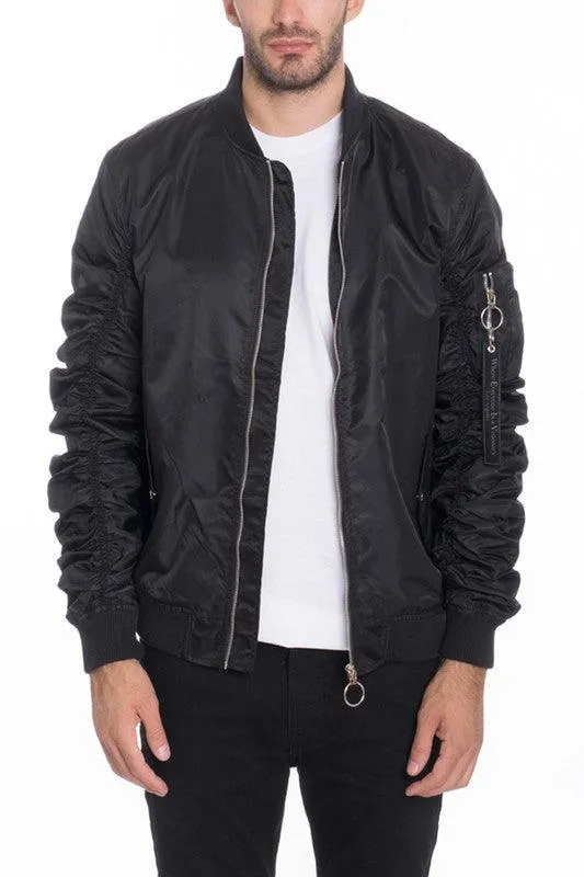 Mens Lined Bomber Jackets