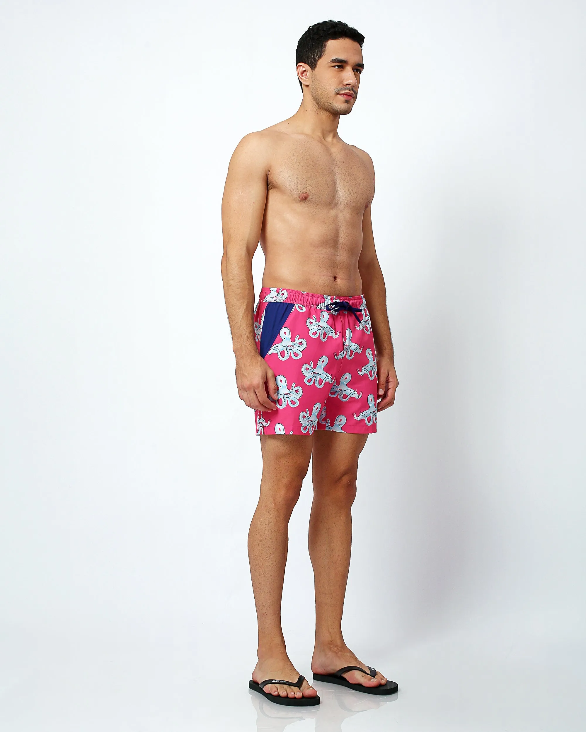 Octopuses - Swim Shorts with Waterproof Pocket