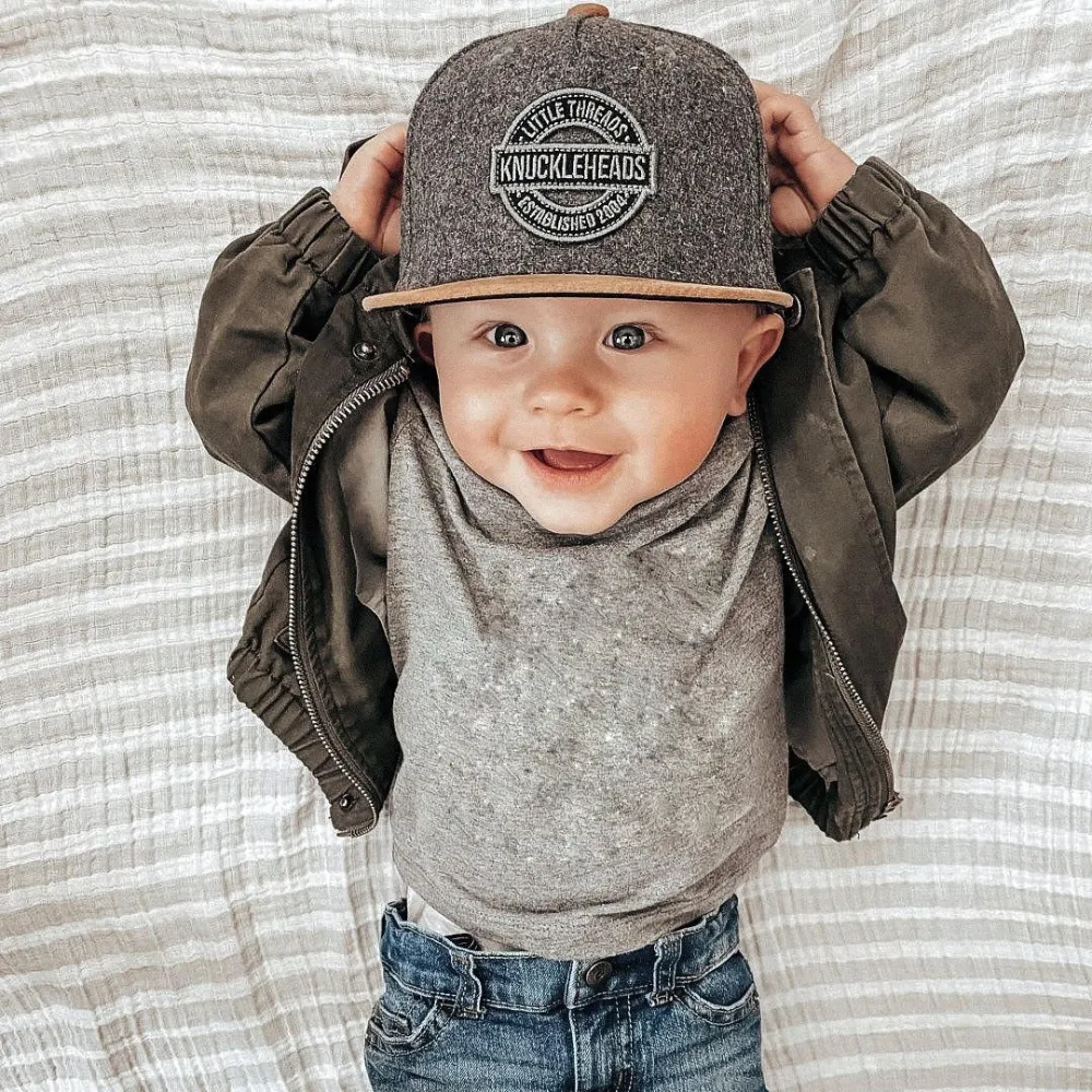 One Day Wool Kids Trucker Hat