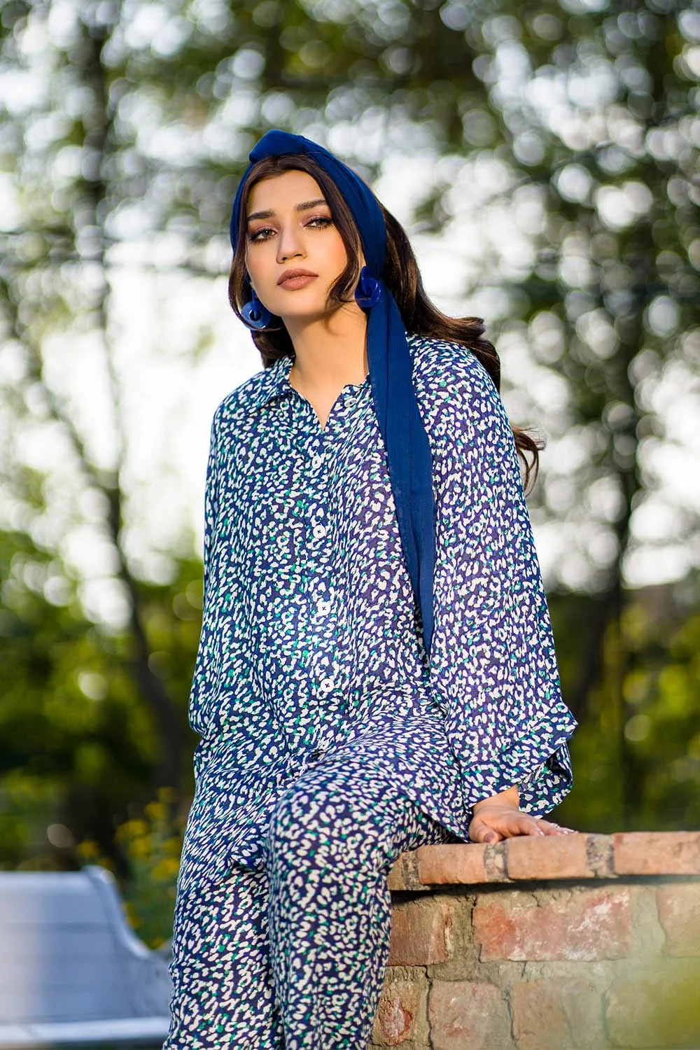 Printed Boxy Shirt