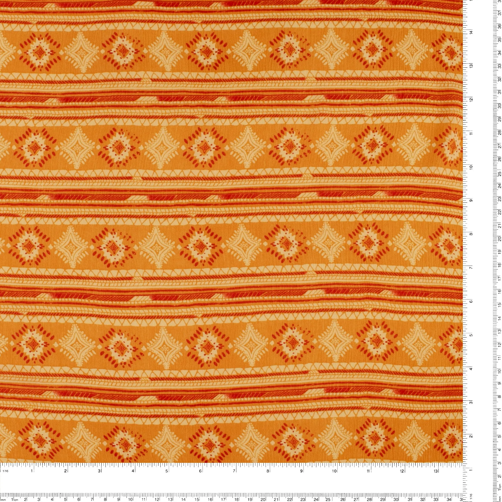 Printed Crinkled Yoryu - DELILAH - 009 - Apricot