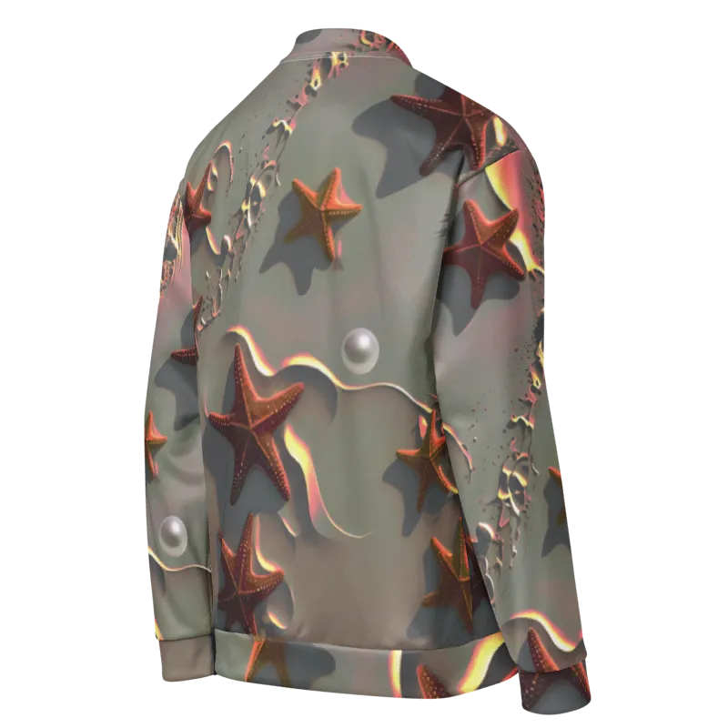 "Whispers of the Ocean" Collection - Unisex Bomber Jacket