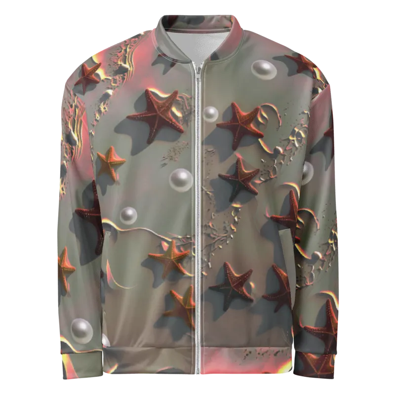 "Whispers of the Ocean" Collection - Unisex Bomber Jacket