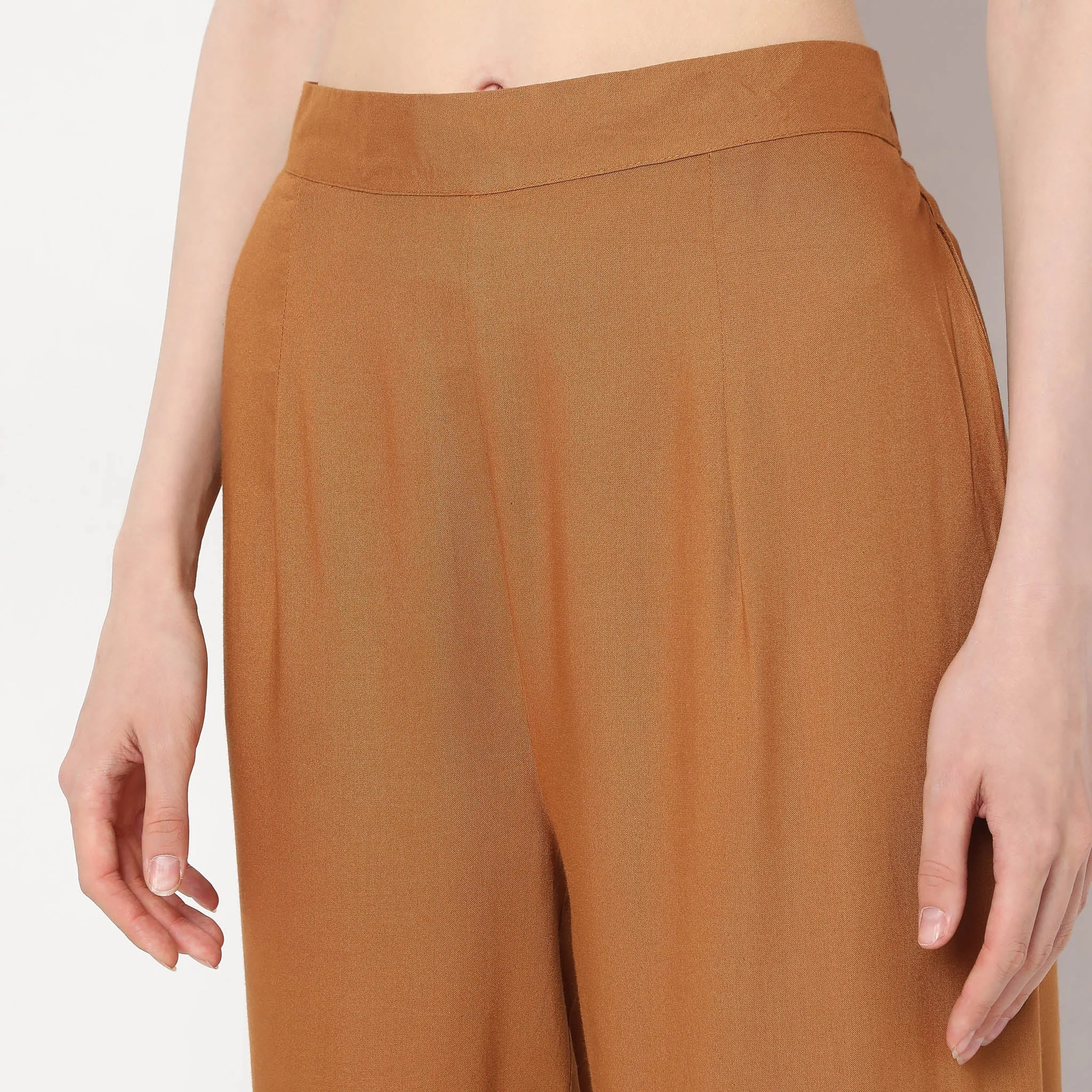 Regular Fit Ethnic Pants