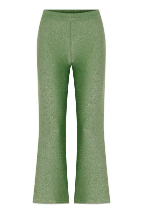 Roda Glitter Trousers Green