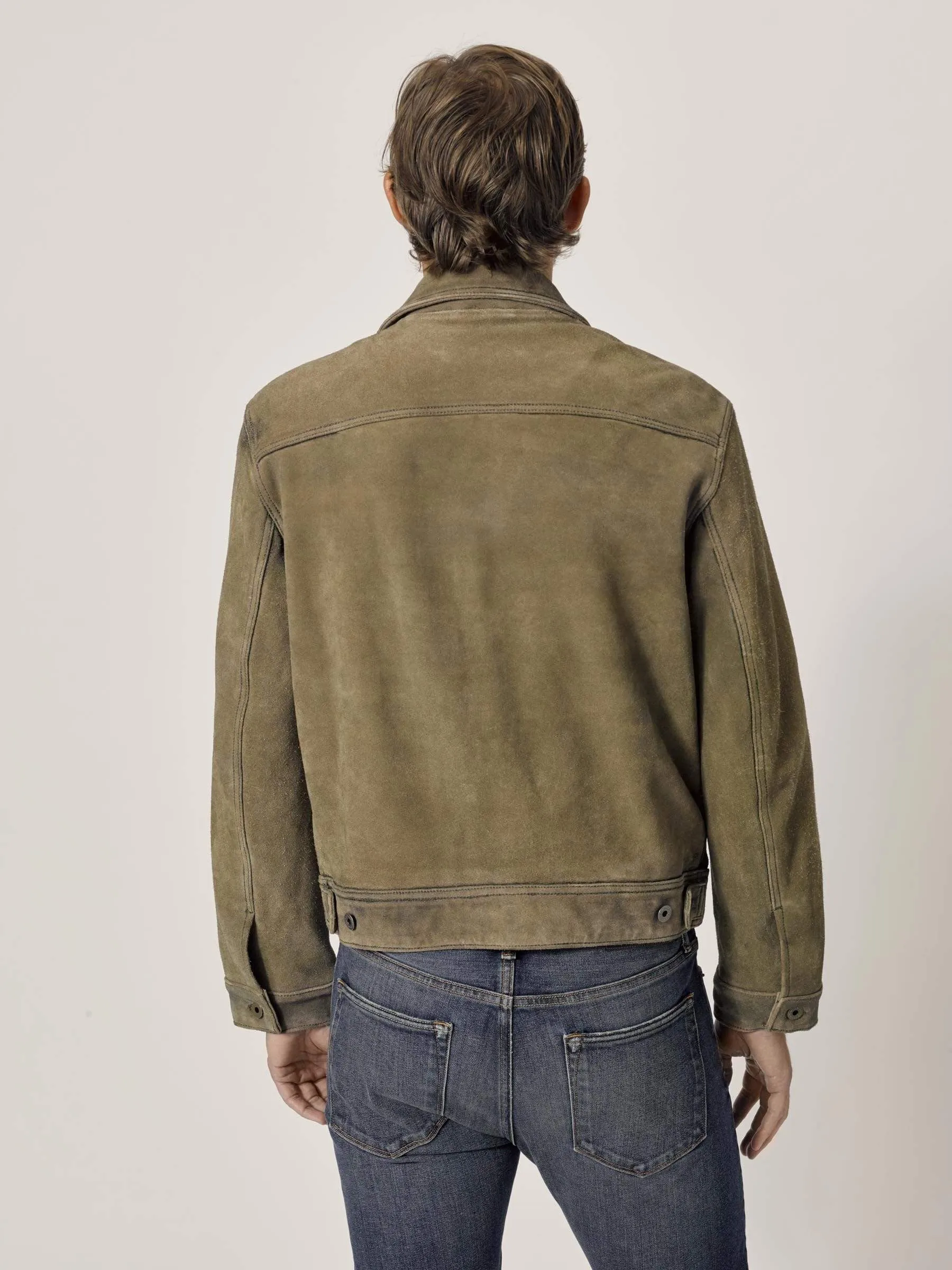 Saddle Vintage Suede Interstate Jacket