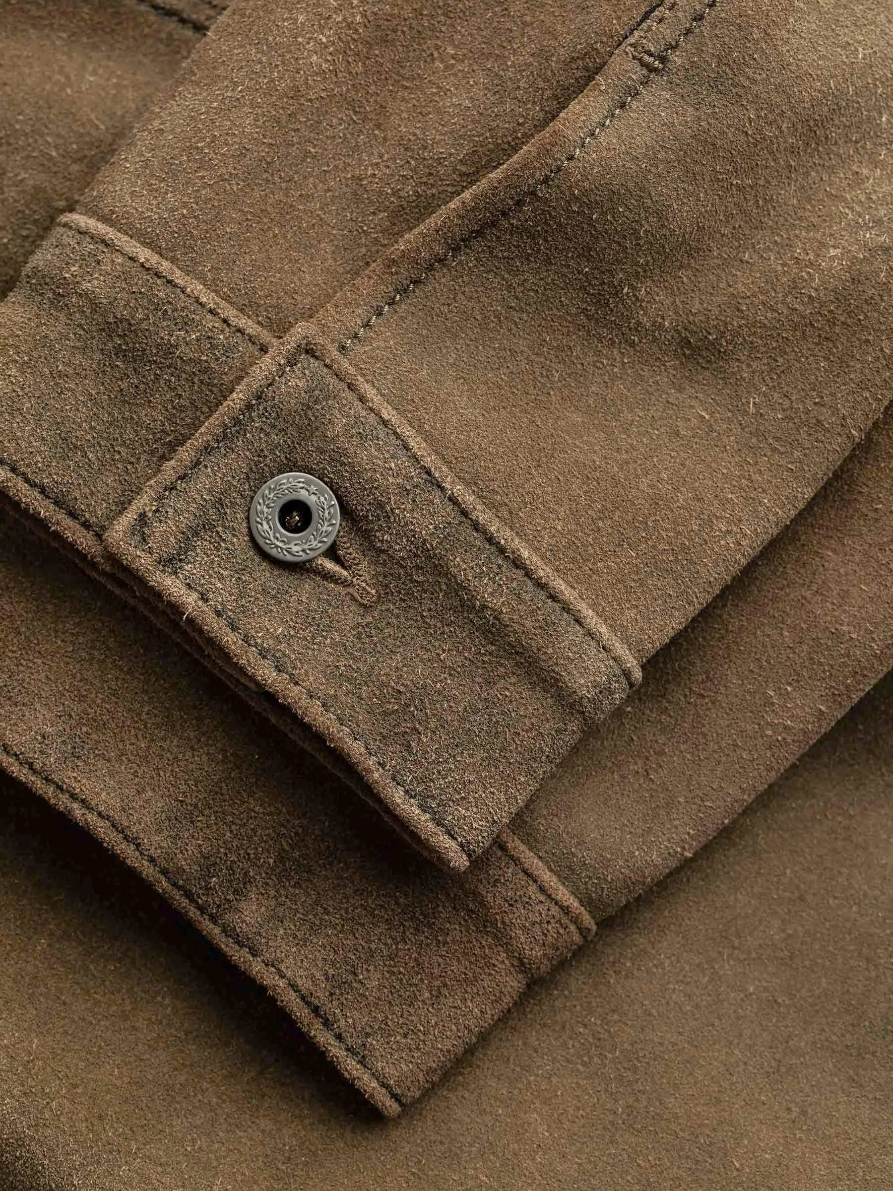 Saddle Vintage Suede Interstate Jacket