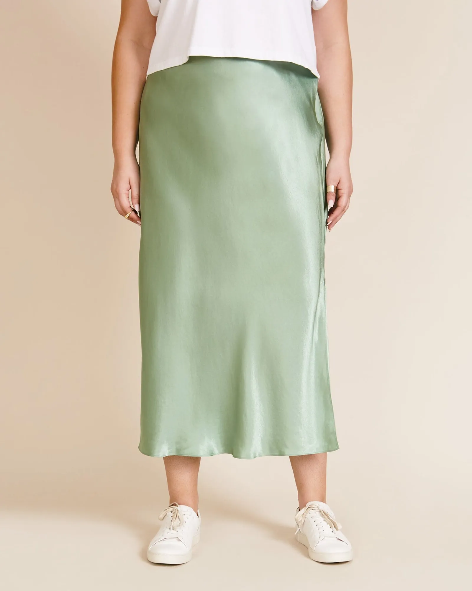 Side Slit Slip Skirt | HEMLOCK