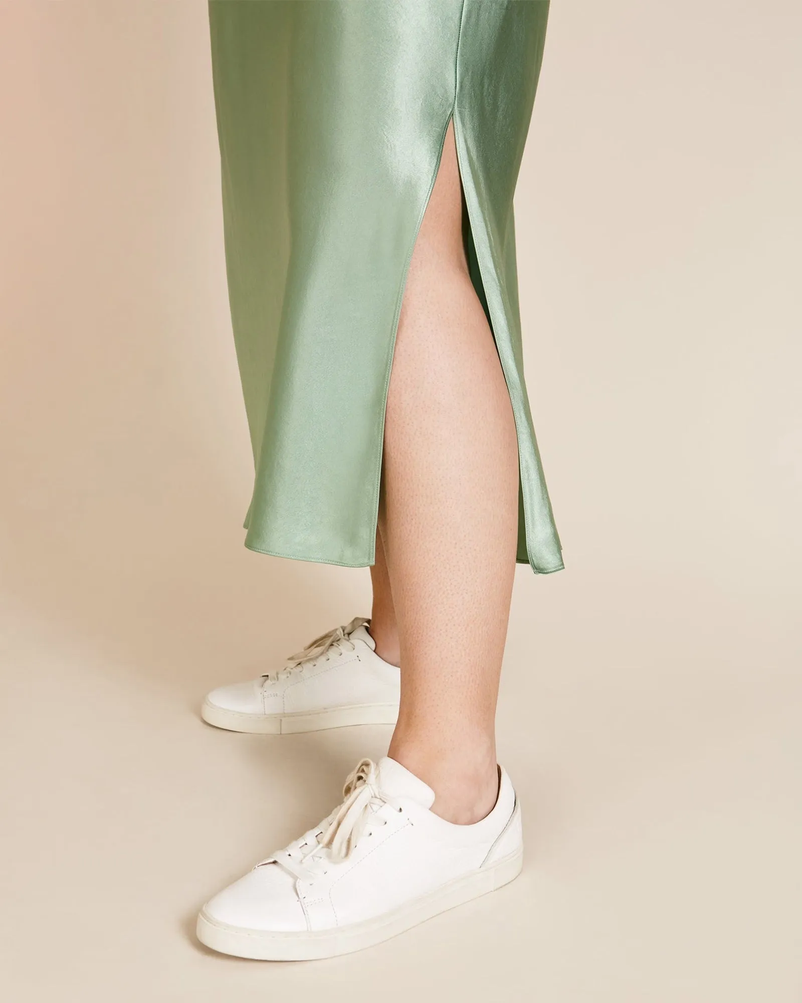 Side Slit Slip Skirt | HEMLOCK