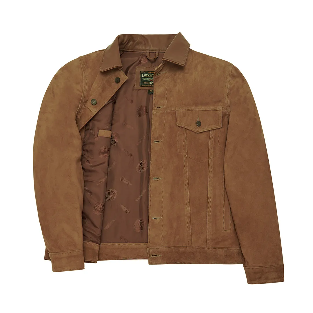 Suede Trucker Jacket Z21Z002