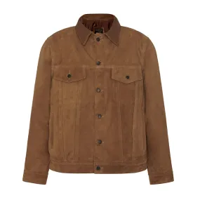 Suede Trucker Jacket Z21Z002