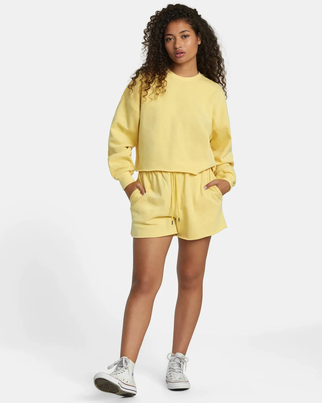 Sunday Test Drive Peached Sweatshirt - Golden