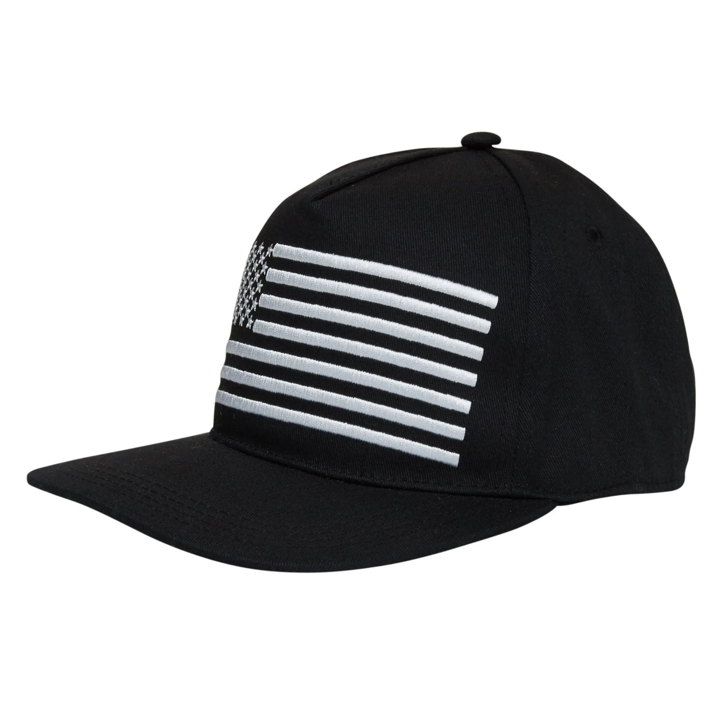 USA Bw Flag Trucker Hat