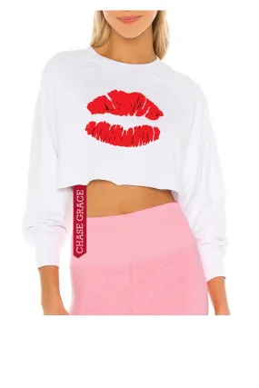 Wee White Crop Top