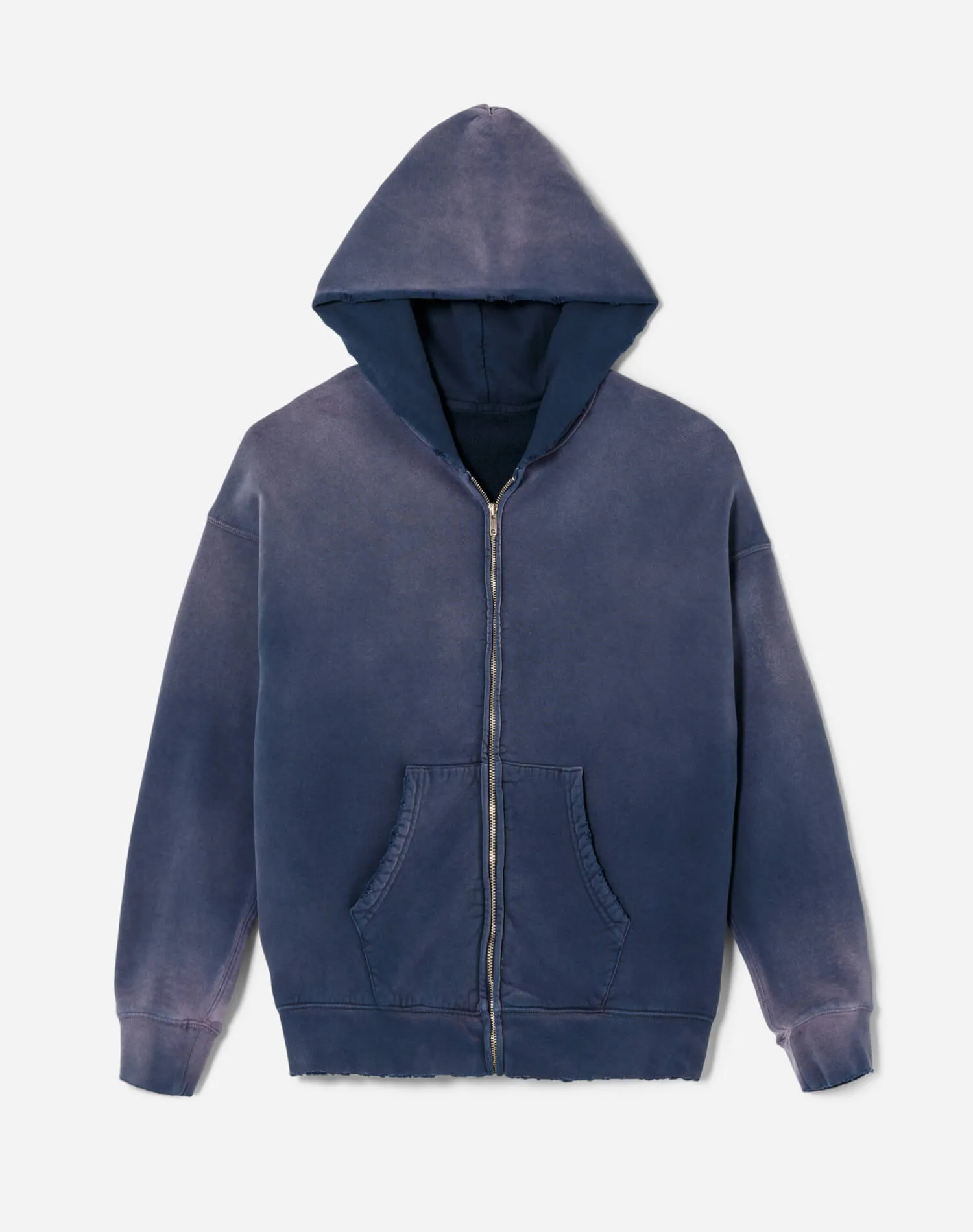 Zip Hoody - Sun Faded Navy